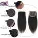 Stema Hair Transparent Lace Kinky Straight 4x4 5X5 6X6 7X7 Closure Virgin Hair